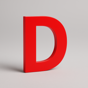 Flat Cut Acrylic Letters