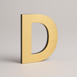 Flat Cut Aluminium (ACM) Letters